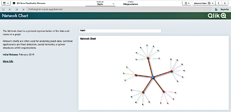 Qlik Sense Network Chart
